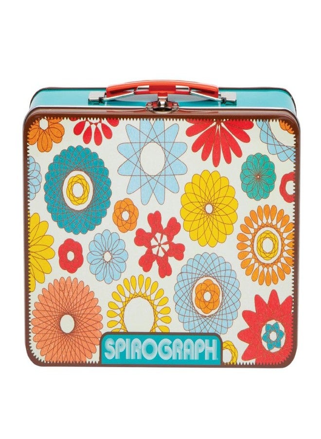 Spirograph Lunchbox Set -Arts and Crafts, Kids Toys, Art Supplies, Craft Supplies, Drawing Kit, Spiral Art, Classic Gear Design Kit, Case, Pens, Design Sheet Included, Ages 8+ - Image 2